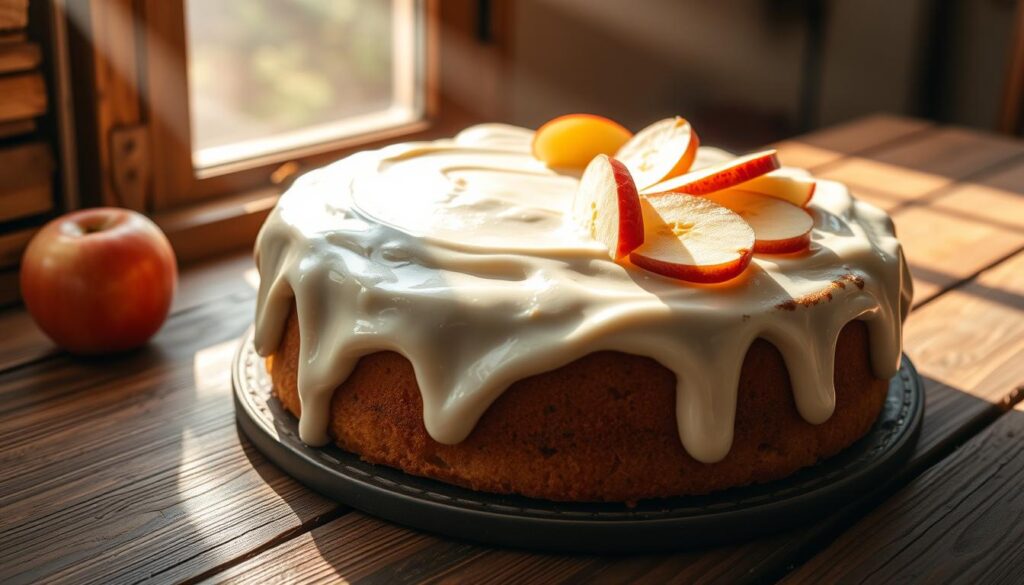 Apple Cream Cake
