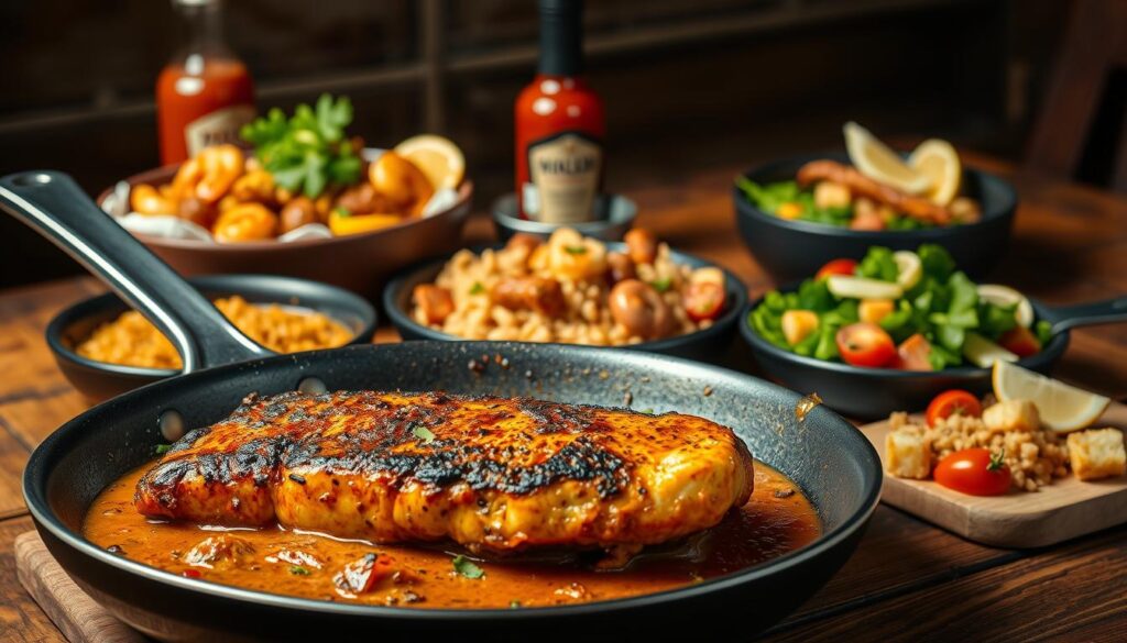 Cajun-inspired dish variations