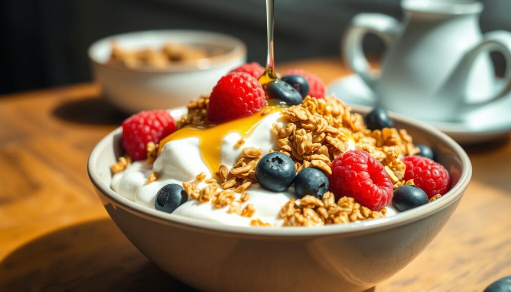 Easy Yogurt Granola Bowls