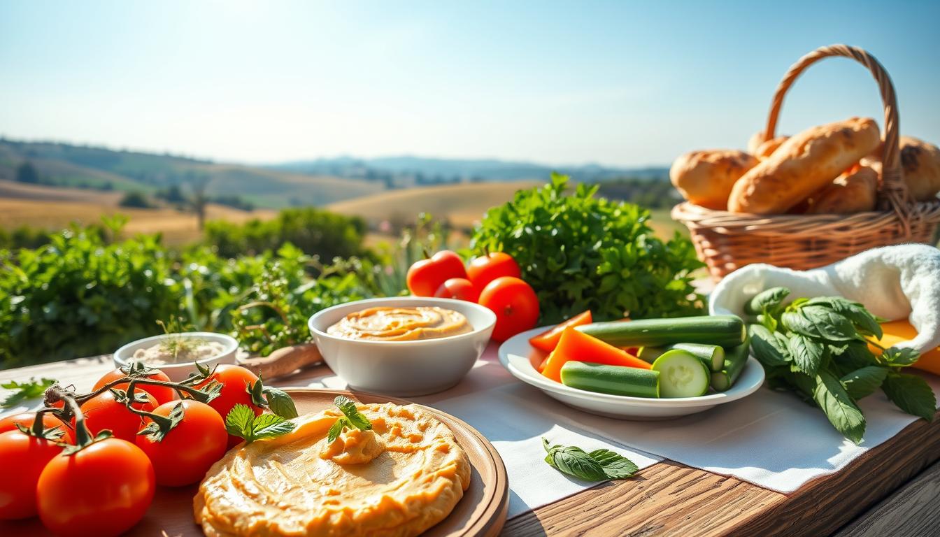 satisfying Mediterranean breakfasts rich in vegetables
