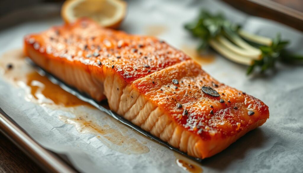 bake salmon in oven